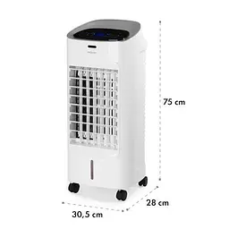 Мобільний кондиціонер-вентилятор OneConcept Coolster 4-в-1 (10032347) - мініатюра 7