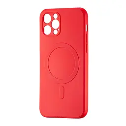 Чохол TPU with MagSafe Protected Camera iPhone 12 Pro Red