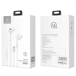 Навушники Usams з мікрофоном Type-C EP-34 US-SJ323 In-ear
