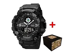 Чоловічий наручний годинник 001 Поліція All Black Awarder acs0032030 - мініатюра 2