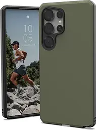 Чохол UAG Civilian LT Magsafe для Samsung Galaxy S25 Ultra (S938) (214501117272) Olive