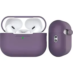 Чохол AhaStyle Colorful Silicone Case для AirPods Pro 2 Dark Purple [CP-187-2-C-DP] [133835] - мініатюра 2