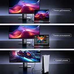 Кабель HDMI UGREEN HD171 2.1 8K 60 Гц 10 м чорний (25914) - мініатюра 8
