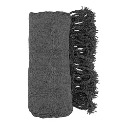 Плед Ardesto Chenille 140х190 см 100% поліестер сірий темний pbe0050434 - мініатюра 3