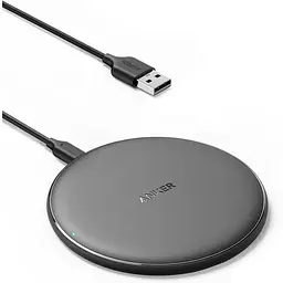 Бездротовий зарядний пристрій Anker 313 Wireless Charger (Pad) Qi 10W Black