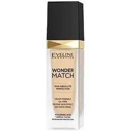 Уценка. Тональный крем Eveline Wonder Match тон 05 (Light Porcelain) 30 мл