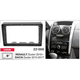 Перехідна рамка Renault Duster, Dacia Duster Carav 22-066 - мініатюра 4