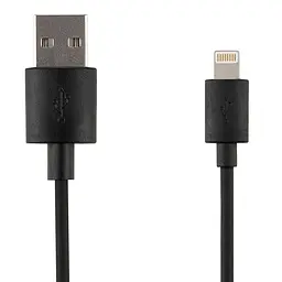 Кабель TOTO TKR-52 Spring wire USB cable Lightning 1,2m Black