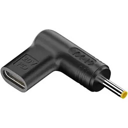 Перехідник живлення для ноутбуків PD Type-C DC 20V 2.5 x 0.7мм (Asus)