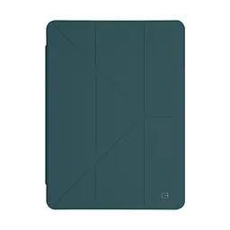 Чохол-книжка для планшета Apple iPad 10.2 (2019)/10.2 (2020)/10.2 (2021), Y-Type PEN, зелений, магнітний, з тримачем для стилуса, протиударний, обкладинка з функцією підставки, екошкіра + ТПУ, функція автоматичного пробудження/сну