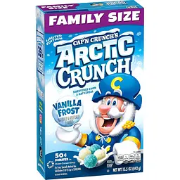 Сухий сніданок Cap'n Crunch Cereal Arctic Crunch Vanilla Limited Edition 440г