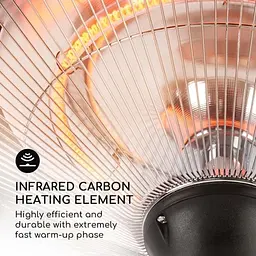 Інфрачервоний обігрівач Blumfeldt Heat Guard Blackline (10032566) - мініатюра 5