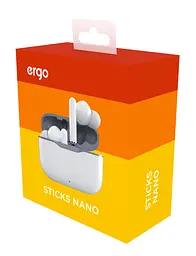 Навушники Ergo BS-710 Sticks Nano Білий (BS-710W) - мініатюра 2