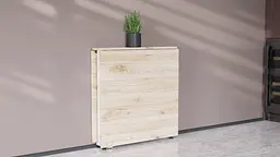 Стіл-книга трансформер Оріон 2 Ferrum-decor 750x1520x730 Білий метал ДСП Дуб Сан-Марино 16 мм (FRD-104591) - мініатюра 5