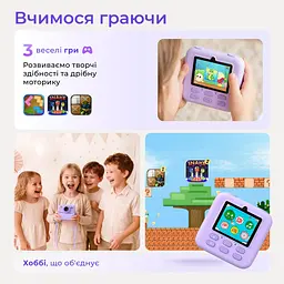 Дитячий фотоапарат миттєвого друку - мініатюра 9