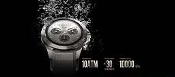 Mibro Смарт-часи GS Explorer S 48мм, 1.32", 466x466, AMOLED, BT 5.3, Dual-band GPS, 10 ATM, титан-силикон - мініатюра 6