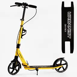 Самокат Skyper Urbanist 88-102х54х12.5 см Жовтий 000283526 - мініатюра 2