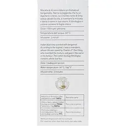 Чай чорний La Via del Te Earl grey Imperiale 50 г (20 шт. х 2.5 г) - мініатюра 3