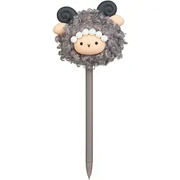 Ручка кулькова ZiBi Fluffy Lamb 0.7 мм синя (ZB.2022) - мініатюра 4