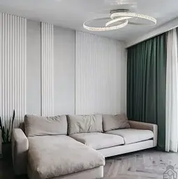 Керована світлодіодна люстра VITA 80W 3R-APP-500x130-WHITE/CLEAR-220-IP20 ESLLSE - мініатюра 6