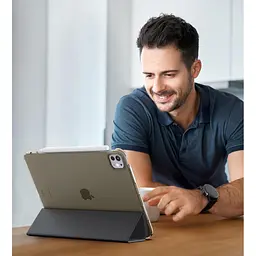 Чохол до планшета BeCover Tri Fold Hard Apple iPad Pro 11" M4 2024 Black (711726) - мініатюра 6