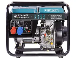 Генератор дизельний Konner&Sohnen 7/7.5 кВт KS 9102HDE-1/3 ATSR
