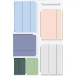 Чохол-книжка BeCover Soft Edge з кріпленням Apple Pencil для Apple iPad 10.2 2019/2020/2021 Dark Green (706811) - мініатюра 6