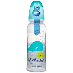 Пляшечка Canpol babies PP Love & Sea 250 мл бірюзовий (59/400_tur) - мініатюра 2