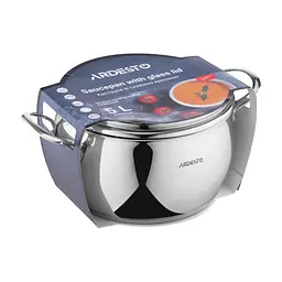 Каструля ARDESTO Gemini Glass 5.0 л (AR4350GB) - мініатюра 2