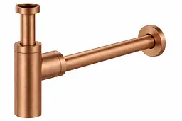 Сифон для умивальника VBI універсальний brushed copper VBI-059100BC