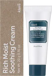Зволожувальний крем Klairs Rich Moist Soothing Cream 80 мл - мініатюра 2