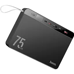 Зовнішній акумулятор Hoco J94 Overlord 75000mAh 22.5W Black (779175) [101153] - мініатюра 4