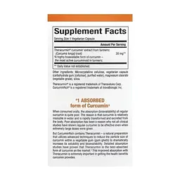 Травы Natural Factors Экстракт куркумина, теракурмин, 30 мг, CurcuminRich, Theracurmin, 30 (NFS-04542) - миниатюра 2