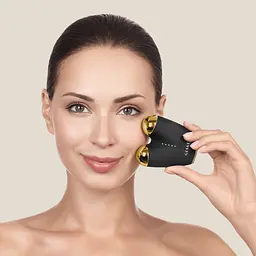Мікрострумовий підтягувач обличчя GESKE MicroCurrent Face-Lifter 6 в 1 сірий - мініатюра 7