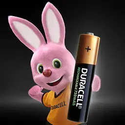 Акумулятор Duracell Rechargeable AAA 750 mAh HR03/DC2400, 2 шт. (736721) - мініатюра 2