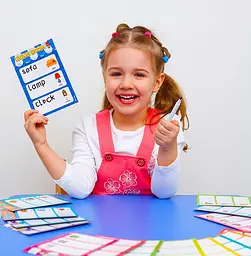 Гра з маркером Vladi Toys Пиши та витирай, Перші англійські слова, укр. мова (VT5010-24) - мініатюра 4