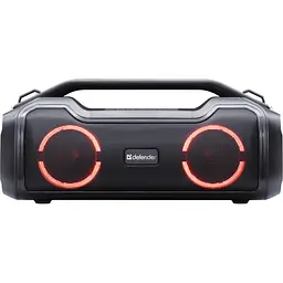 Акустична система 1.0 Defender Beatbox 50, 50W, Bluetooth/RGB/TF/TypeC/IPX5/PWB чорна