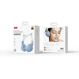 Навушники XO BE38 Cats Ear Blue - мініатюра 2