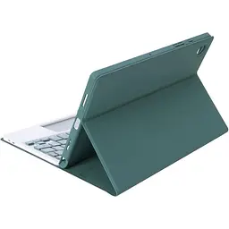 Чохол-книжка BeCover з бездротовою клавіатурою для Samsung Galaxy Tab S6 Lite 10.4 P610/P613/P615/P619 Dark Green (712363) - мініатюра 3