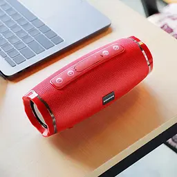 Колонка портативна Borofone BR3 Rich sound sports wireless speaker червоний - мініатюра 2