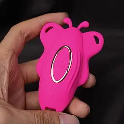 Смарт вібротрусики LoveSpouse Panties рожеві — Вібратор з ремінцями - мініатюра 5