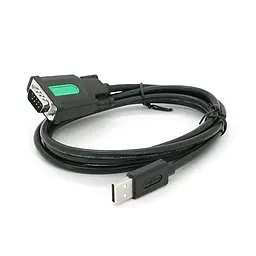 Кабель VEGGIEG V-U401, USB/RS232, PL2303 Chipset, Gray, довжина 1.5м, Box - мініатюра 2