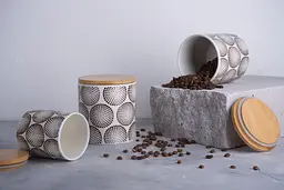 Банка Limited Edition Holly, фарфор, 700 мл, бежевий (B1063-09859-4) - мініатюра 3