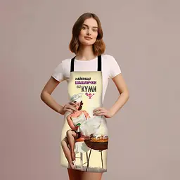 Фартух 3D Шашлички від Куми 4176 17573 80х60х24 см - мініатюра 2