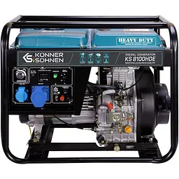 Генератор дизельний Konner&Sohnen KS 8100HDE [128990] - мініатюра 5