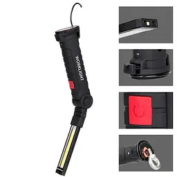 LED Ліхтар акумуляторний, складаний 360° Worklight UFT FB 150 PRO - мініатюра 6
