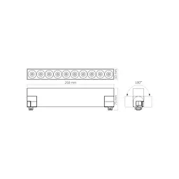LED світильник трековий VIDEX TR06 15W 4100K 220V чорний VIDEX (28197-000) - мініатюра 8