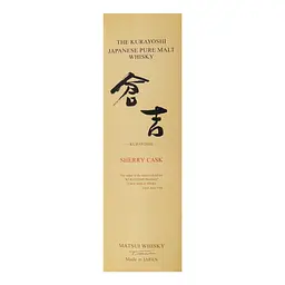 Віскі The Kurayoshi Sherry Cask Japanese Pure Malt Whisky, в подарунковій упаковці, 43%, 0,7 л - мініатюра 5