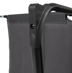 Ліжко розкладне Bo-Camp Sun Lounger With Sunscreen 5 Positions Grey (1304492) (DAS303260) - мініатюра 7