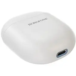 Бездротові навушники Borofone BE49 Serenity TWS wireless BT headset білі - мініатюра 2